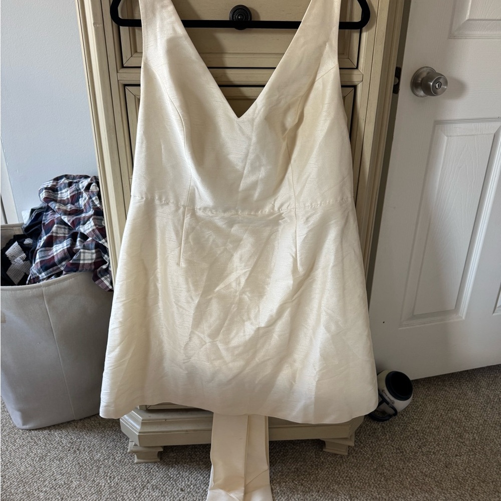 Sachin + Babi Cream Mini Dress